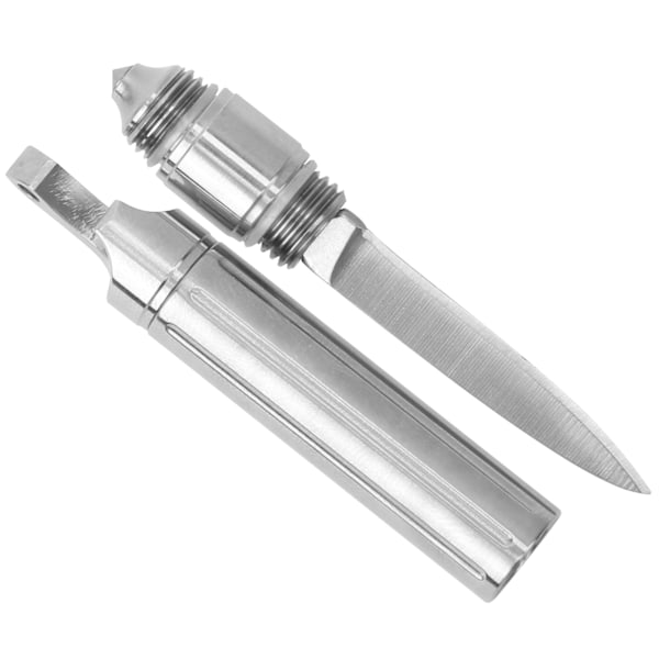 Utomhus Mini Pocket Folding Kniv Multifunktionell Självförsvar Cutter Flasköppnare