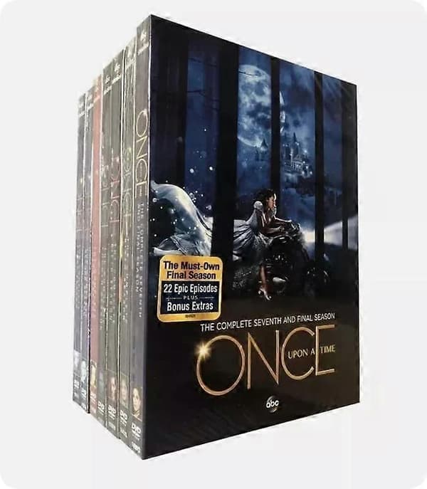 [NX]Once Upon a Time: The Complete Series Sæson 1-7 (DVD 35-disc sæt) Engelsk version