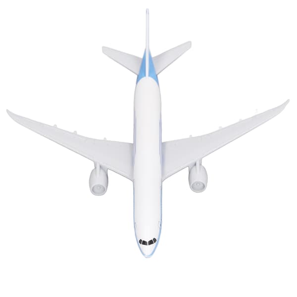 Legering 787 Passasjerflymodell Hjemmestudie Simulert Utsøkt Støpt Flymodell Leketøydekorasjon for Kontor