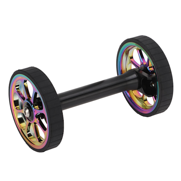 MEIJUN Let Nem Hjuludvidelse Teleskopstang Nemt Hjul Sæt 80mm Udvidelse til Brompton 3sixtyFarverig