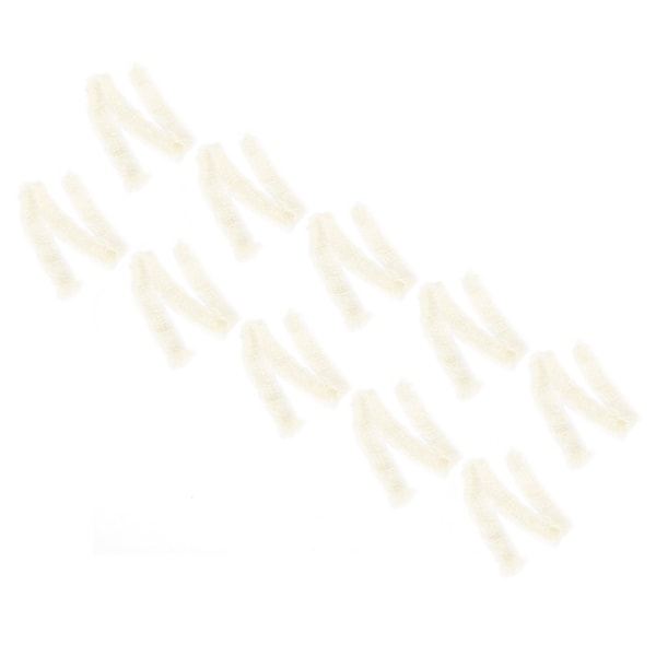 Spetsband DIY Kanttrim Klädtillbehör för Sömnad Dekorering Lagning 10 Yards 60mm Beige‑S11