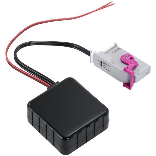 Bil AUX Bluetooth -adapter trådlös mikrofon TF USB -minne passar för Audi A3 A4 A6 A8 TT R8 RNSE 32-stifts värd