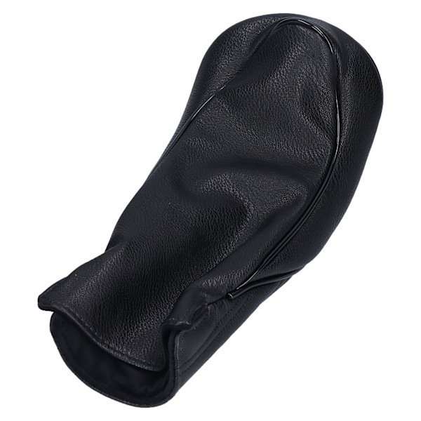 Golfkøllehodetrekk Vanntett PU Lær Golf Wood Head Covers Beskyttende Svart NR. 1