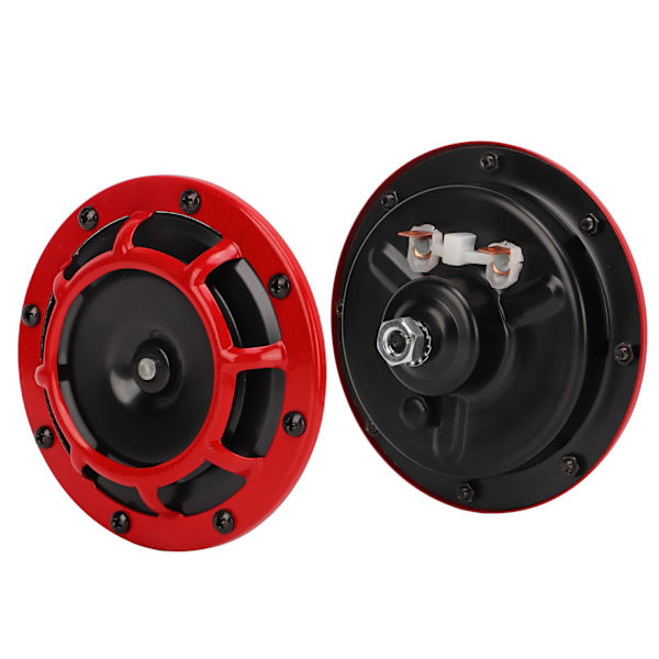 12V 115dB Elektrisk Bilhorn Super Tone Dobbelt Hornsett Universal for Lastebiler Bobiler Motorsykler UTVer ATV