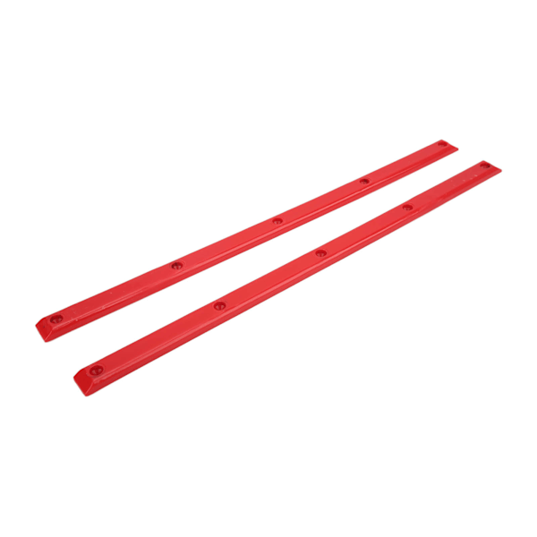 Rib Bones Rails Sliteskinner Slitsterke Holdbare Fleksible Blankt Utseende Longboard Rails Ribs BonesRed