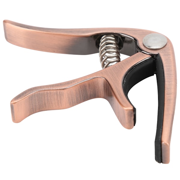 CP‑08 Sinkkiseos ja silikon Kevyt kitara Ukulele Capo Musiikkiinstrumenttarvikkeet Rose Gold