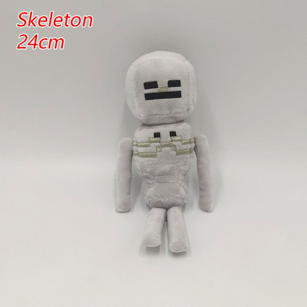 Utmerket kvalitet-Minecraft Leker Spill Doll SKELETON-24CM