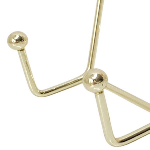 Negle Gullhylle Base Stilig Metall Fashionabel Negle Display Board Base for Manikyr Negle Gullhylle Base