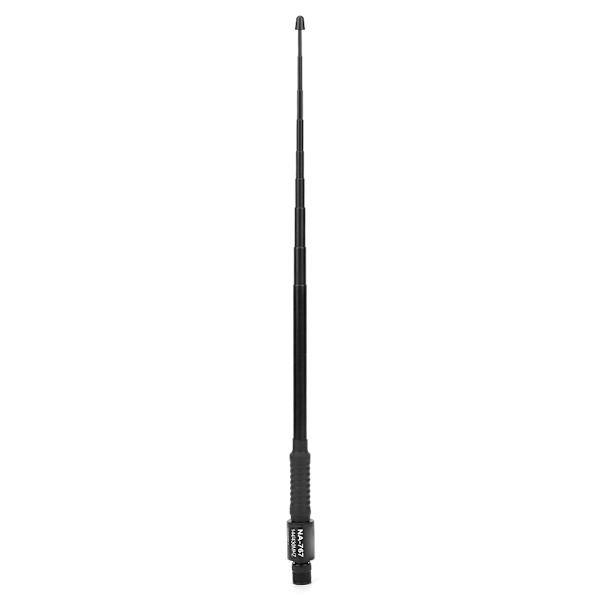 NA‑767 2-vejs radio teleskopantenne BNC han 144/430MHz Walkie Talkie Antenne