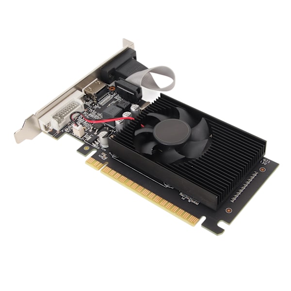 GT610 Näytönohjain 2GB 64bit tietokoneen näytönohjain High Definition Multimedia Interface tietokoneelle