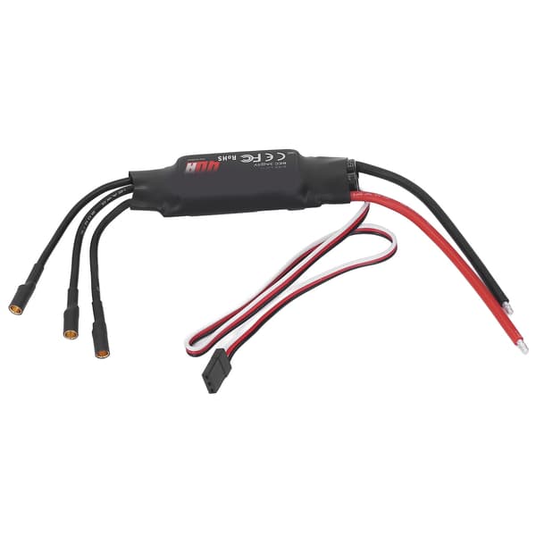 【NX】40A børsteløs ESC elektronisk hastighetskontroller 5V 3A BEC for RC helikopter Quadcopter sveiset 3,5 bananhode