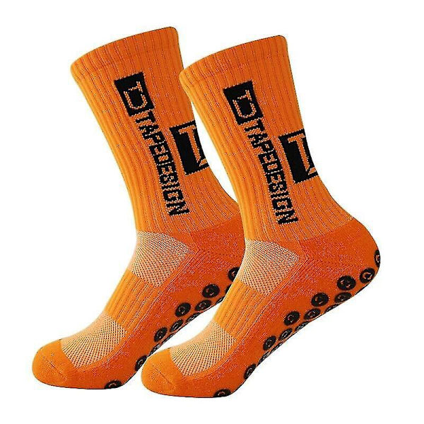 Orange Tapedesign Grip Socks