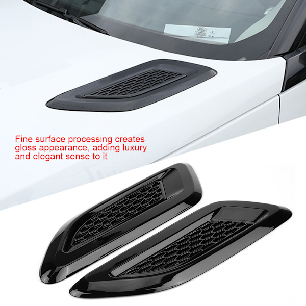 Ytre panserlufteventil-vingetrim for Land Rover Range Rover Evoque 2012-2018
