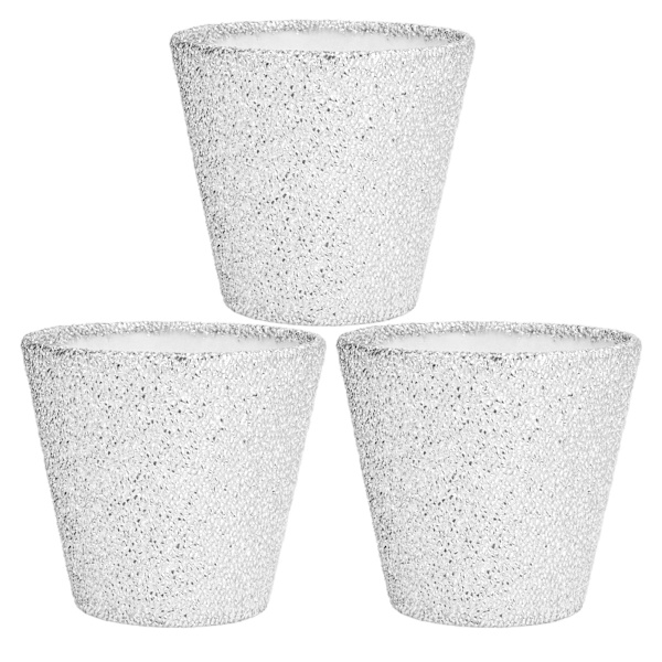 3st små lampskärmar E14 Ljus yta Tunn Lättvikt Hög transmittans Säker design bordslampskärm