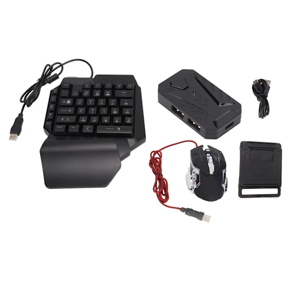 Tastatur og mus Converter Mobilspil Tastatur Mus Adapter Kabelforbindelse til Android-system