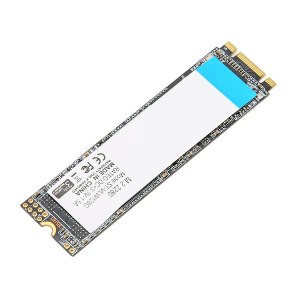 Intern Gaming SSD M.2 2280 SATA III 6Gb/s 3D TLC NAND 500/450MB/s Dator SSD för stationär bärbar dator Moderkort 128GB