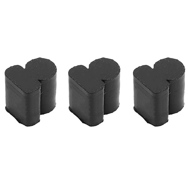 3 stk Ventilrotor Stødpude Gummibuffer Stop Instrument Tilbehørssæt til Horn