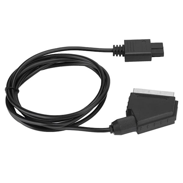 3 stk Professionel 1,8M RGB Scart Kabel Spilkonsoll TV-forbindelseskabel til NGC/N64/SNES