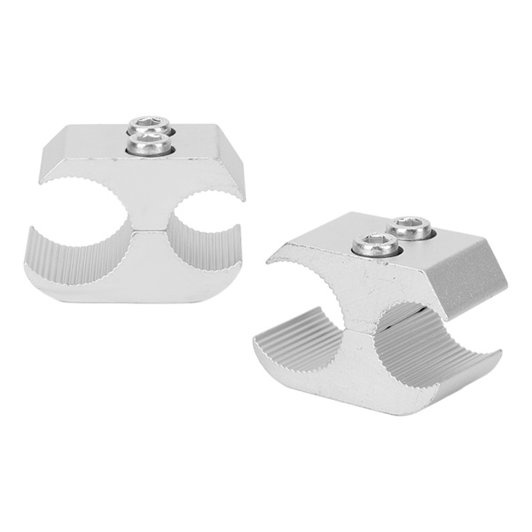 Stepper i aluminiumlegering Professionell rullstolsrörhållare Klämkopplingstillbehör för gånghjälpmedel