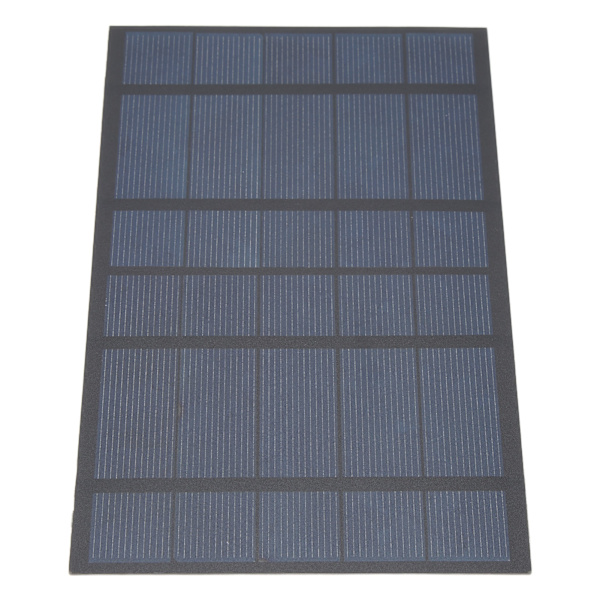 2,5W 5V Bærbar Solcellelader Polysilicium Vanntett Lett Solcellelader for 3,7V Batteri Camping