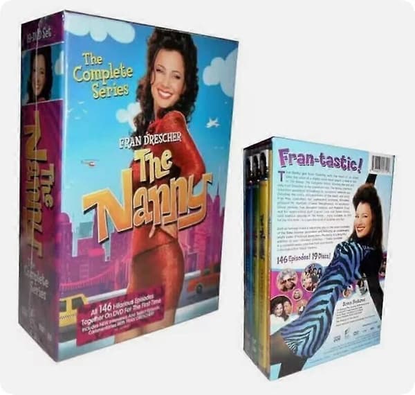 The Nanny: Hela serien Säsongerna 1-6 (DVD) 19-Disc engelsk version