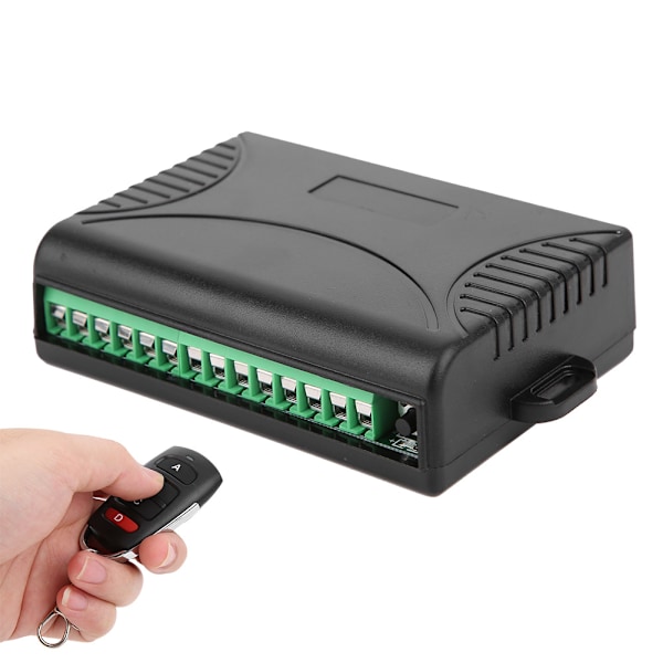 Fjernbetjeningsswitch AC85250V 4-vejs Intelligente Signal Lampe Controller Sender Modtager