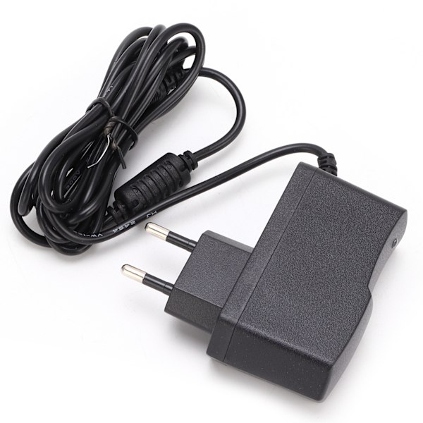 Strömadapter 9V Svart Multi Effects Plast Allmänt användbar ledningslängd 190cm 9V AC100-240VEU-kontakt