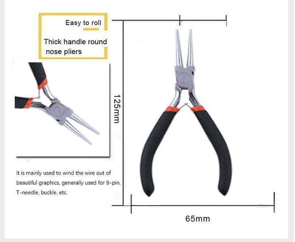 Mega Sæt til Smykkefremstilling - Tænger, Tråd, Ringe - DIY[NX] multifärg multicolor