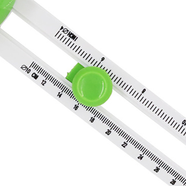 Pyöreä paperinleikkuri DIY 360 asteen leikkaus Kannettava pyöreä paperinleikkuri optisille kalvoille ja valokuvapaperille