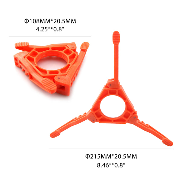 Brennstoffboks Stabilisator Foldbar Utendørs Camping Vandring Matlaging Gassbeholder Brakett Komfyr Stativ Patron Kanister Tripod