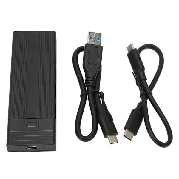 USB C SSD-kabinett God varmeavledning 10Gbps M.2 NVME SSD-kabinett for nettbrett Datamaskiner Spillkonsoller for PS5