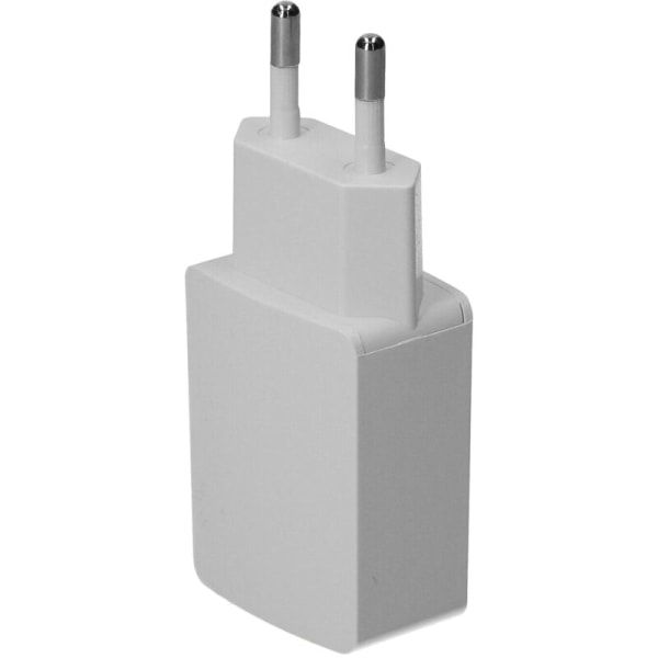 USB-vægopladningsadapter Strømadapter Cube USB-opladningsplade til Smartphone Tablet Laptop 100-240V til 5V/2.0A, model: Hvid EU-stik