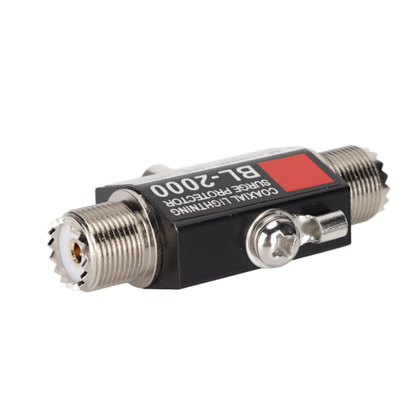 Yinitone BL-2000 koaxial blixtöverspänningsskydd PL259 hona till PL259 hona koaxial blixtavledare