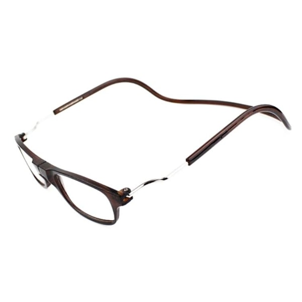 【NX】Smart Reading Glasses with Magnetic Leopard Pattern Leopardmönstrat +3.5
