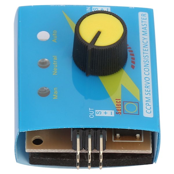 3-kanals multiservotester RC-motor ESC-testing med trinnindikator DC 4,2-6,0V