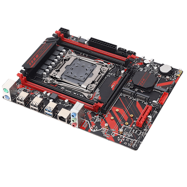 X99 LGA 2011 V3-moderkort med RTL8111G Gigabit LAN-kort 4-kanals DDR4 Dubbla M.2-kortplatser Micro ATX-moderkort