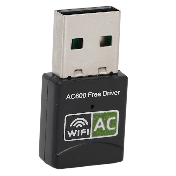 USB WiFi Adapter 600Mbps Dobbelt bånd 2.4G 5.8G Understøtter AP-tilstand IEEE 802.11g Trådløs netværksadapter til bærbar computer stationær pc