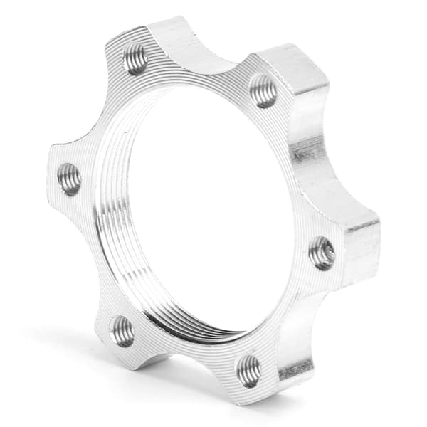 Skivebremsflens Skive 6-hulls Gjenget Sete Skivebrems Trådkonvertering Seteadapter Base44mm Base