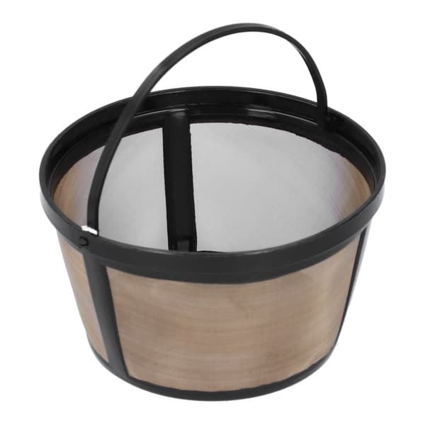 Återanvändbart kaffefilter rostfritt stål kaffemaskinsfilter Passar Kompatibel med Mr. kaffemaskiner