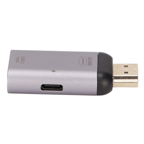 Typ C hona till PD hane Adapter USB C Extender Mini Video Splitter 4K 60Hz Converter för bärbara datorer Telefon