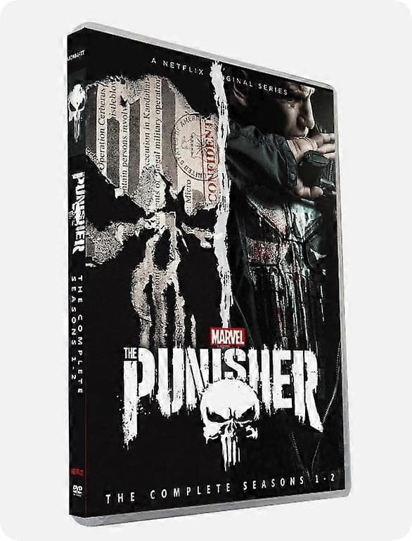 The Punisher Säsong 1-2 Komplett Samling 6-Disc DVD Förseglad Box