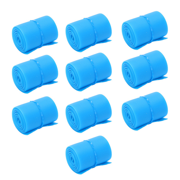 10 st Tourniquet ca 1x18,1 tum Engångs Latexfri Tårtålig Flexibel Gummibandage för Vuxen Barn