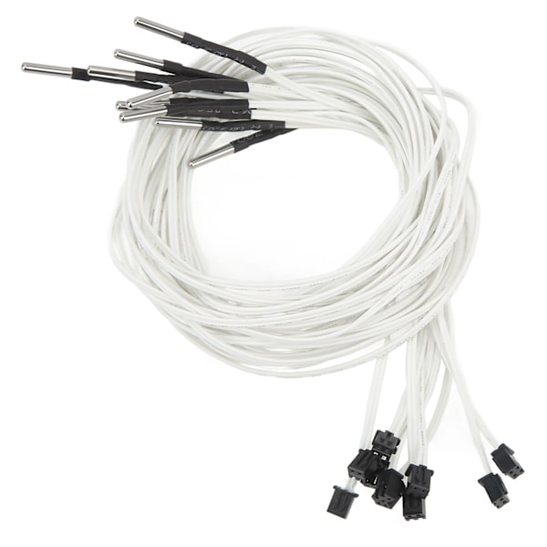 10st Thermistor Sensor V2 Upgrade 3950 XH2.54 2 Pins for Ender 3 5 Pro CR6 CR10 3D Printer