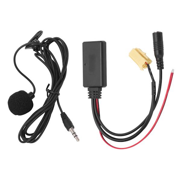 Bil Bluetooth5.0 AUX-modul Håndfri Mikrofon Udskiftning til Fiat Grande Punto