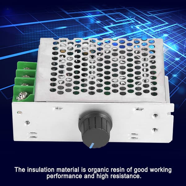 【NX】DC Motor Controller 30A Metal Shell Motor Hastighetsregulator PWM 12~50V