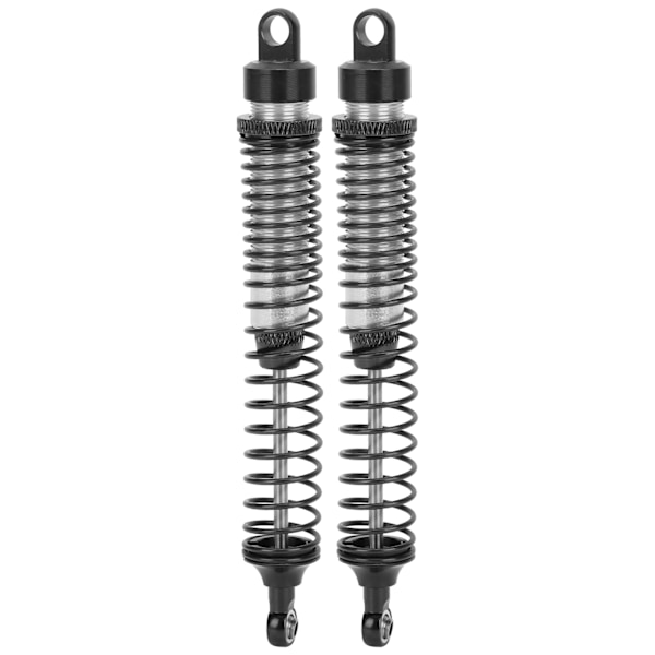 2st 130 mm RC metallstötdämpare Set för HSP / RGT / Himoto / Redcat 1/10 RC CarBlack