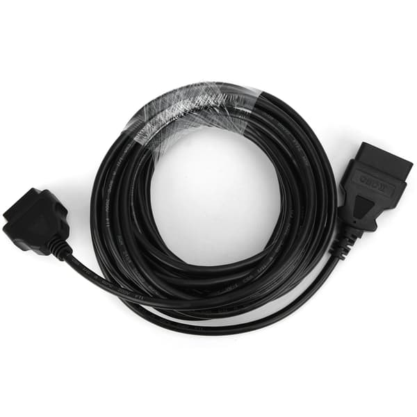 OBDII-kompatibel forlængerkabeladapter 16-bens han til hun diagnostisk kabelstik 10m/32.8ft