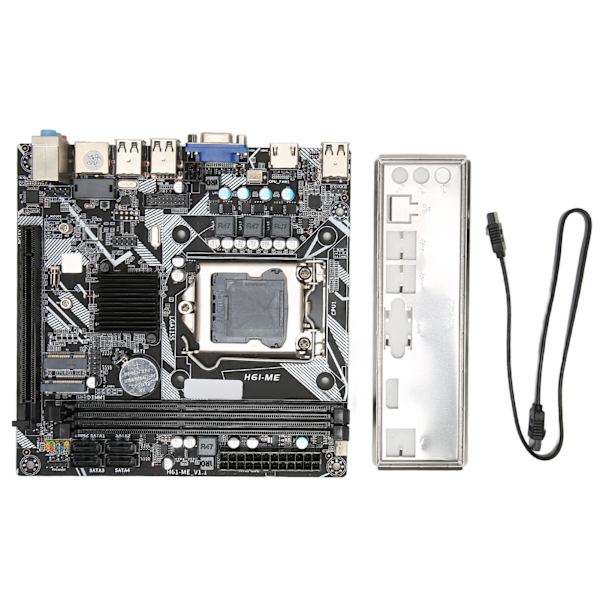 LGA 1155 Bundkort NVME WiFi M.2 VGA HD Output 10 USB 2.0 DDR3 Mini ITX Bundkort til computer PC udskiftning