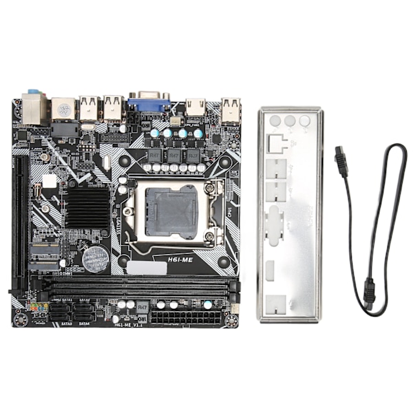 LGA 1155 Moderkort NVME WiFi M.2 VGA HD Output 10 USB 2.0 DDR3 Mini ITX Moderkort för dator PC Byte