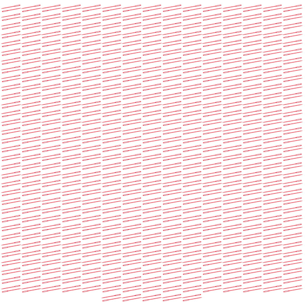 1000 kpl Suurisilmäisiä muovisia ompeluneuloja langan ompeluun DIY-ompelukäsityötarvikkeita, punainen